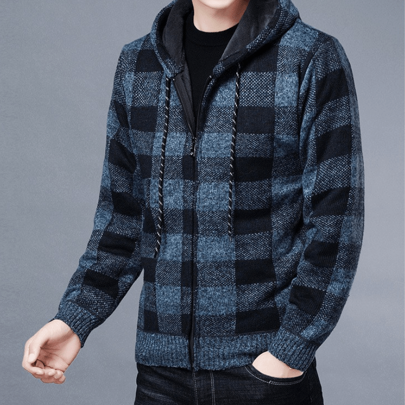 James Scott Checkered Casual Jacket