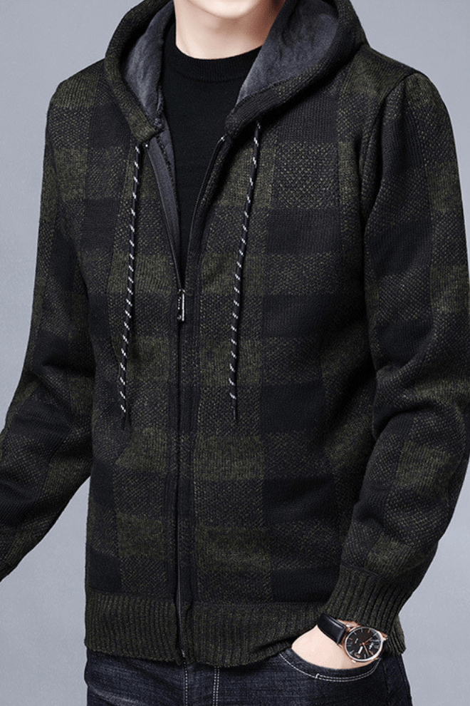 James Scott Checkered Casual Jacket