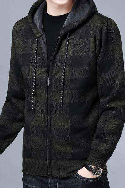 James Scott Checkered Casual Jacket