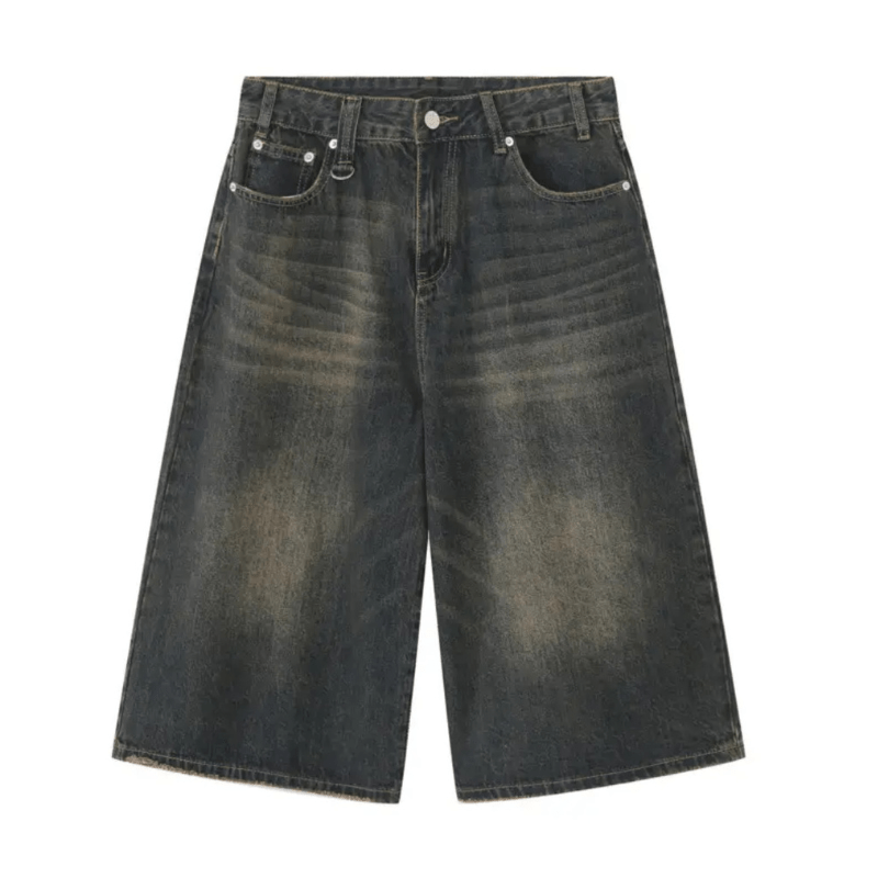 James Scott Retro Denim Shorts