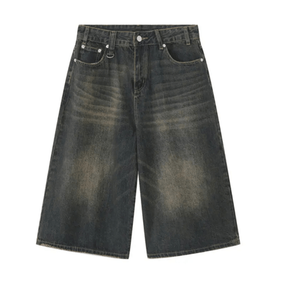 James Scott Retro Denim Shorts
