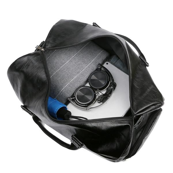 CASUAL LEATHER TRAVEL BAG 65239526X