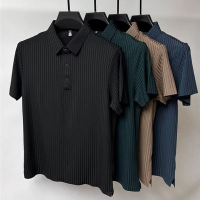 L’Allure Rayée Polo T-shirt by Ben Smith
