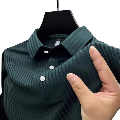 L’Allure Rayée Polo T-shirt by Ben Smith