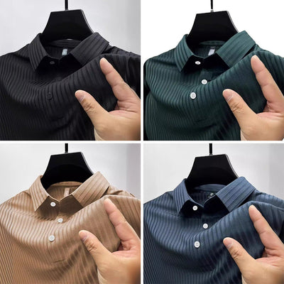 L’Allure Rayée Polo T-shirt by Ben Smith