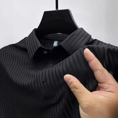 L’Allure Rayée Polo T-shirt by Ben Smith