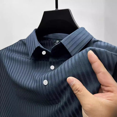 L’Allure Rayée Polo T-shirt by Ben Smith