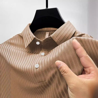 L’Allure Rayée Polo T-shirt by Ben Smith