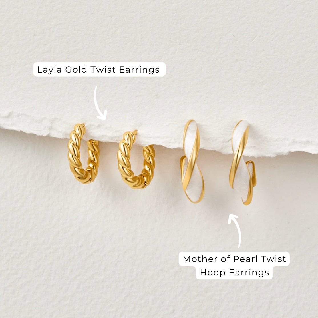 Luna Twist Earrings