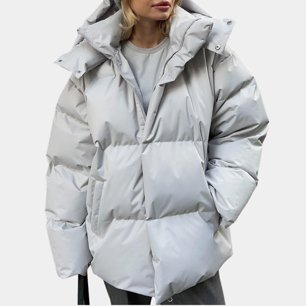 Avencea - Light padded jacket with hood for women