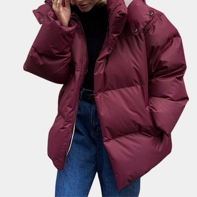 Avencea - Light padded jacket with hood for women