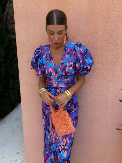 Jorien™ | Dress With Pleated Sleeves