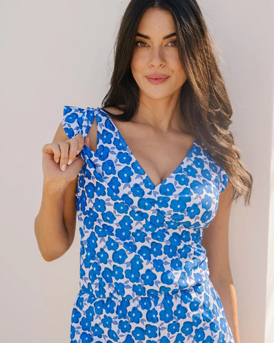Agnieszka – Ruffled Swimsuit with Built-In Bust Support
