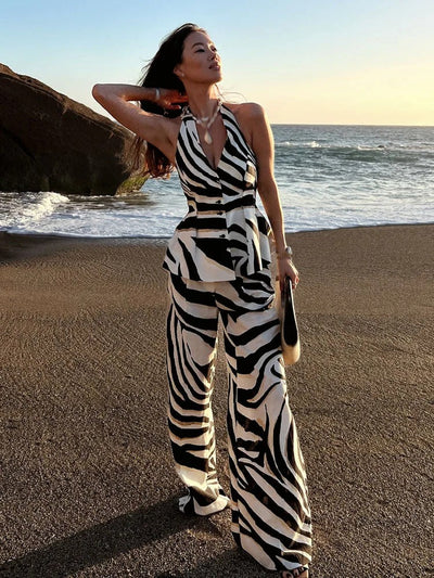 Grace™ - Chic Zebra Stripes Set