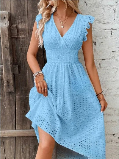 Olivia™ - Stylish Hollow Out Lace Dress