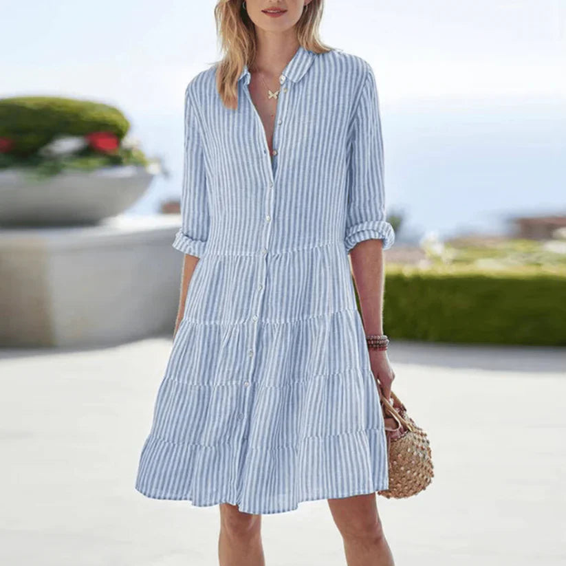 MARIELLE | BREEZY STRIPED DRESS