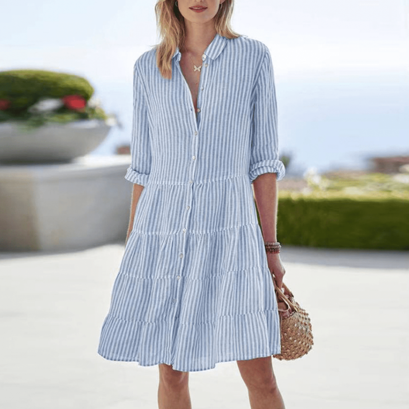 Lydia | Breezy Striped Dress