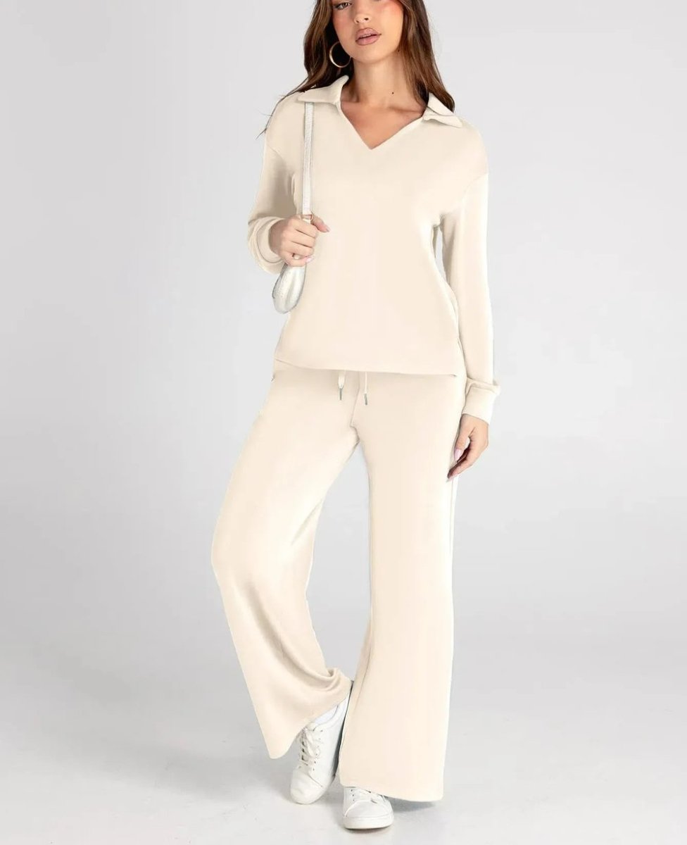 Margaret | Casual Long Sleeve Two-piece Set