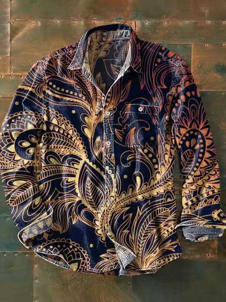 Kendric - Graphic Statement Pocket Shirt