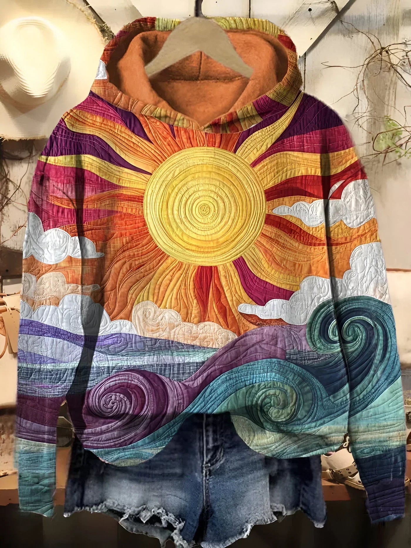 Elle™ | Graphic Pull Sunburst
