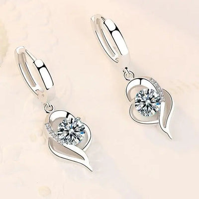Silver Zirconia Earrings