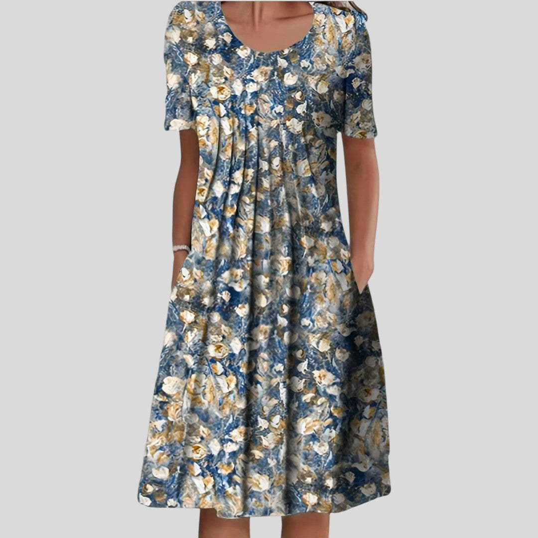Sophie | Floral Grace Pocket Dress