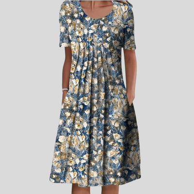 Sophie | Floral Grace Pocket Dress