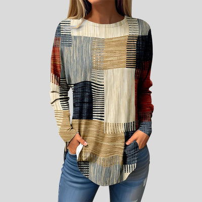 Melissa | Colourful Round Neck T-Shirt