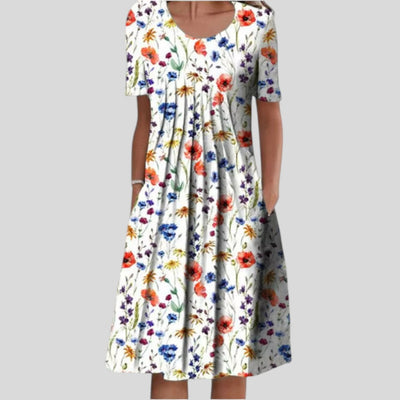 Sophie | Floral Grace Pocket Dress