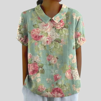 Norah | Classic Casual Floral Shirt