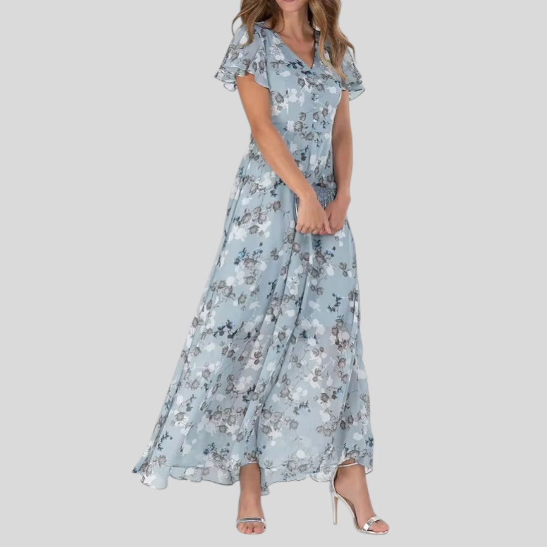 Clara | Elegant Flow Midi Dress