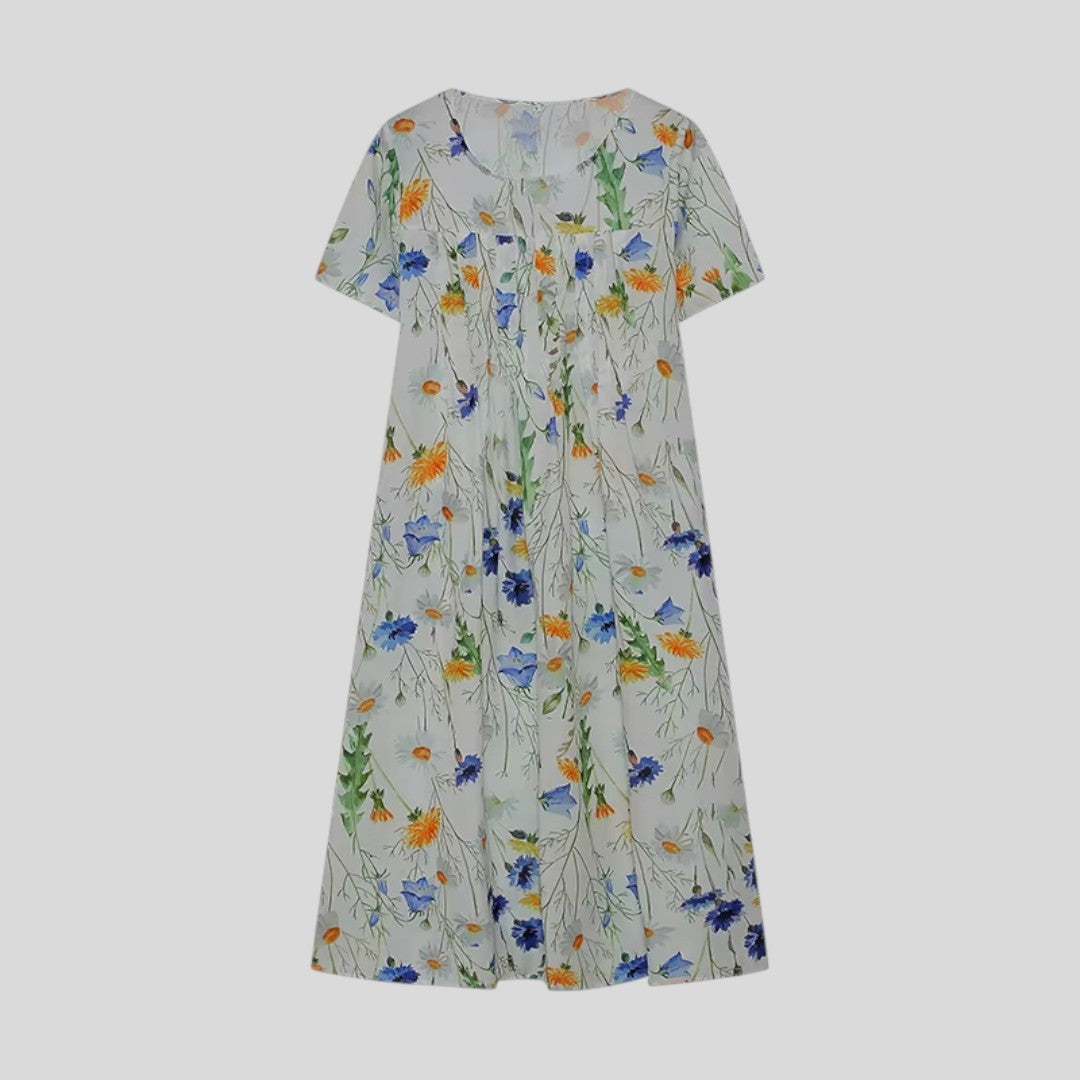 Leilani | Summer Bloom Ruffle Party Dress