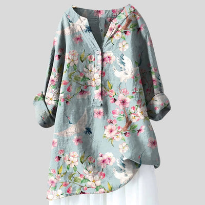Caroline | Casual Elegant Floral Blouse