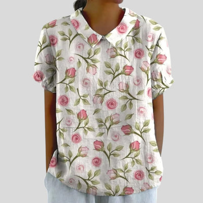 Norah | Classic Casual Floral Shirt