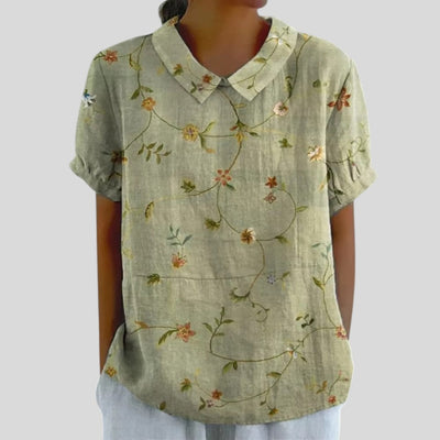 Norah | Classic Casual Floral Shirt