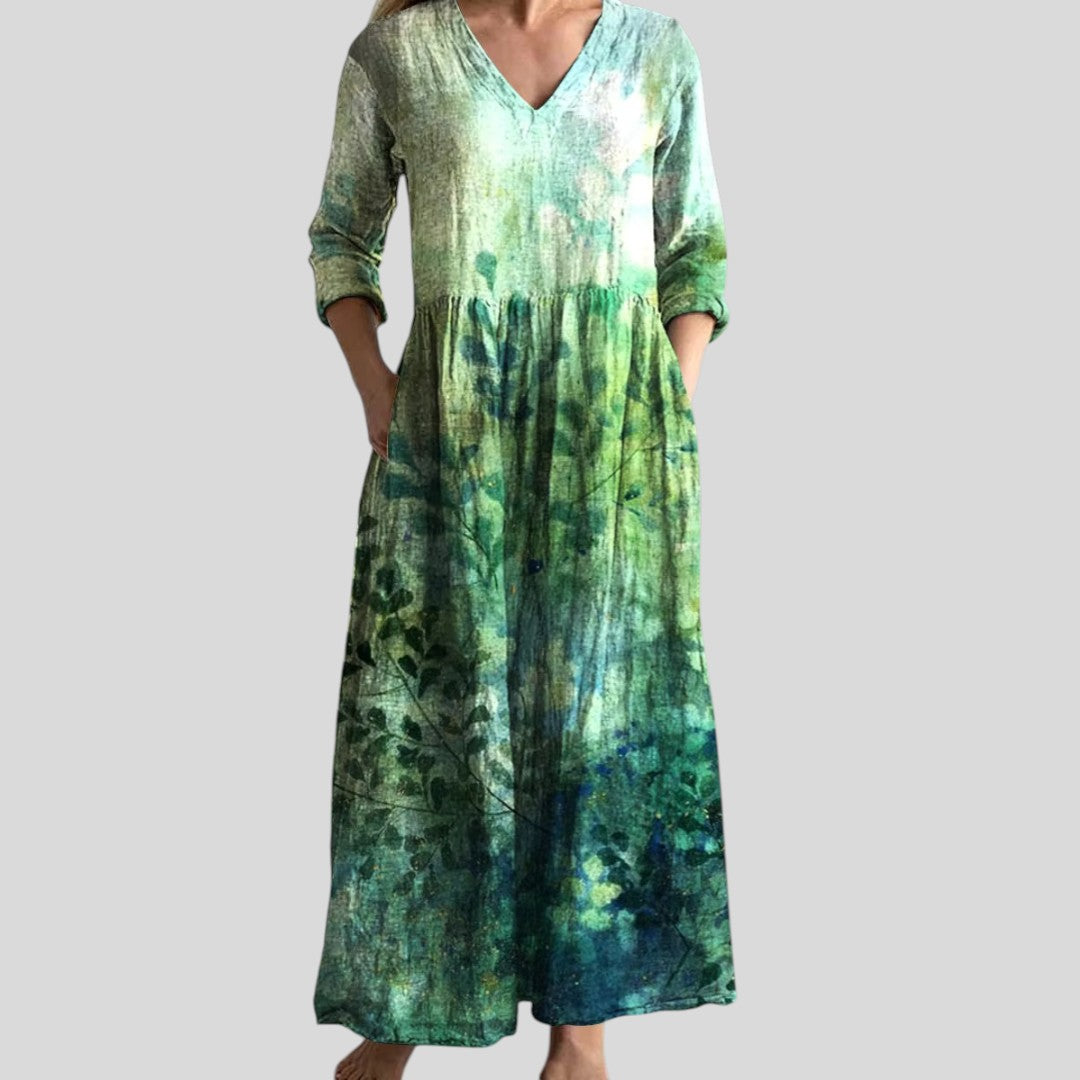 Charlotte | Elegant Flow Summer Dress