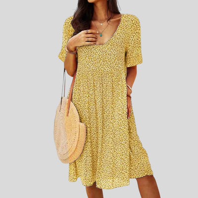 Amber | Elegant Chic Floral Dress
