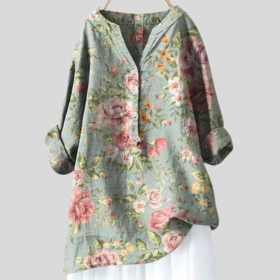 Caroline | Casual Elegant Floral Blouse