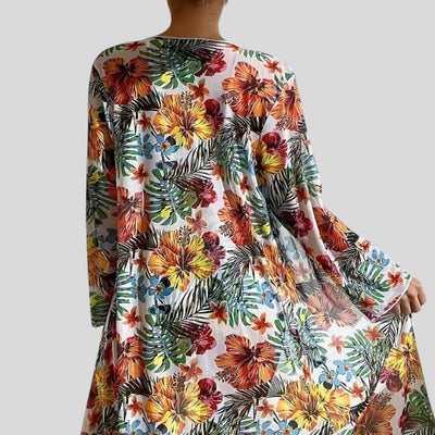 Ellie | Elegant Tropical Floral Bikini Set