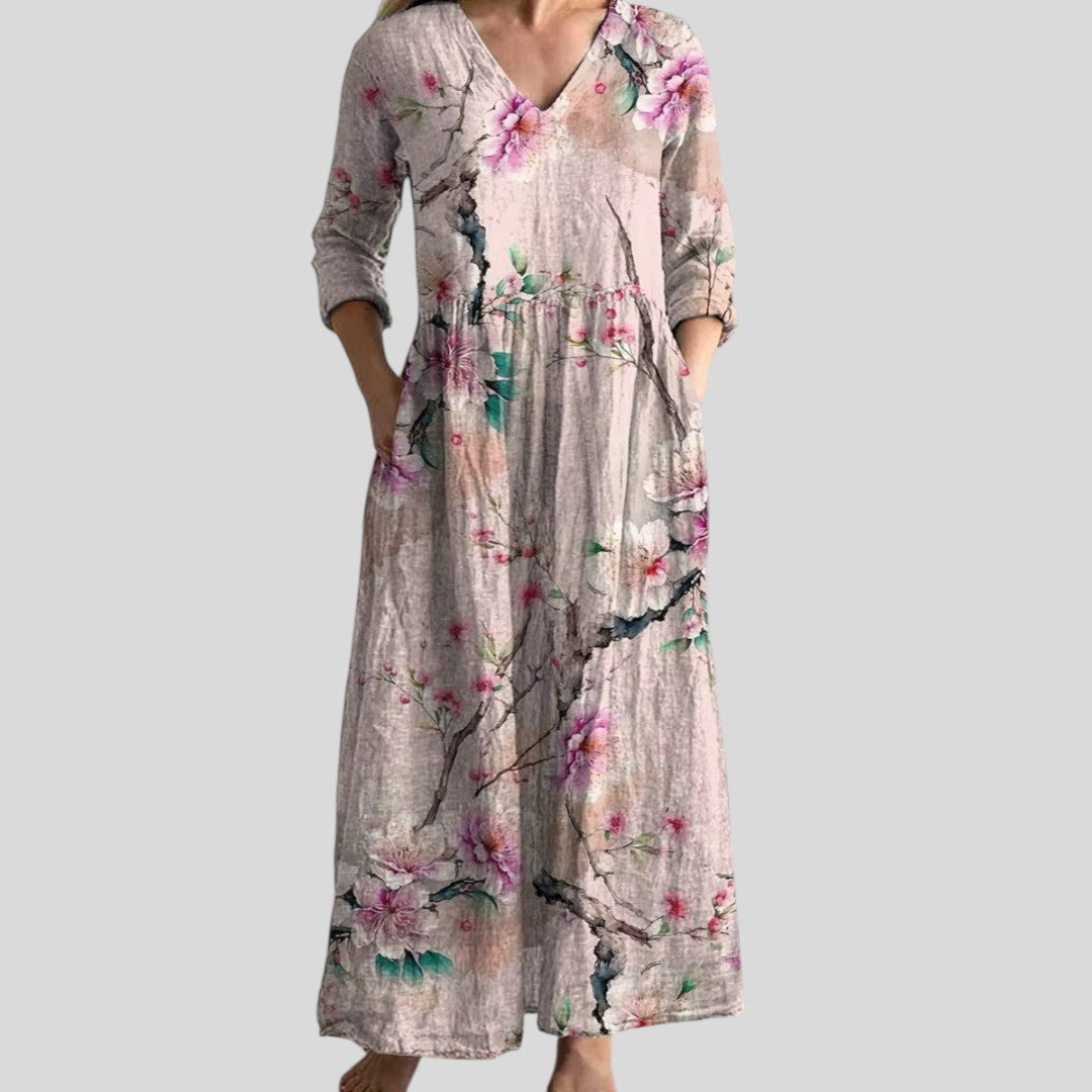 Charlotte | Elegant Flow Summer Dress