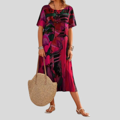 Elina | Refined Midi Summer Dress