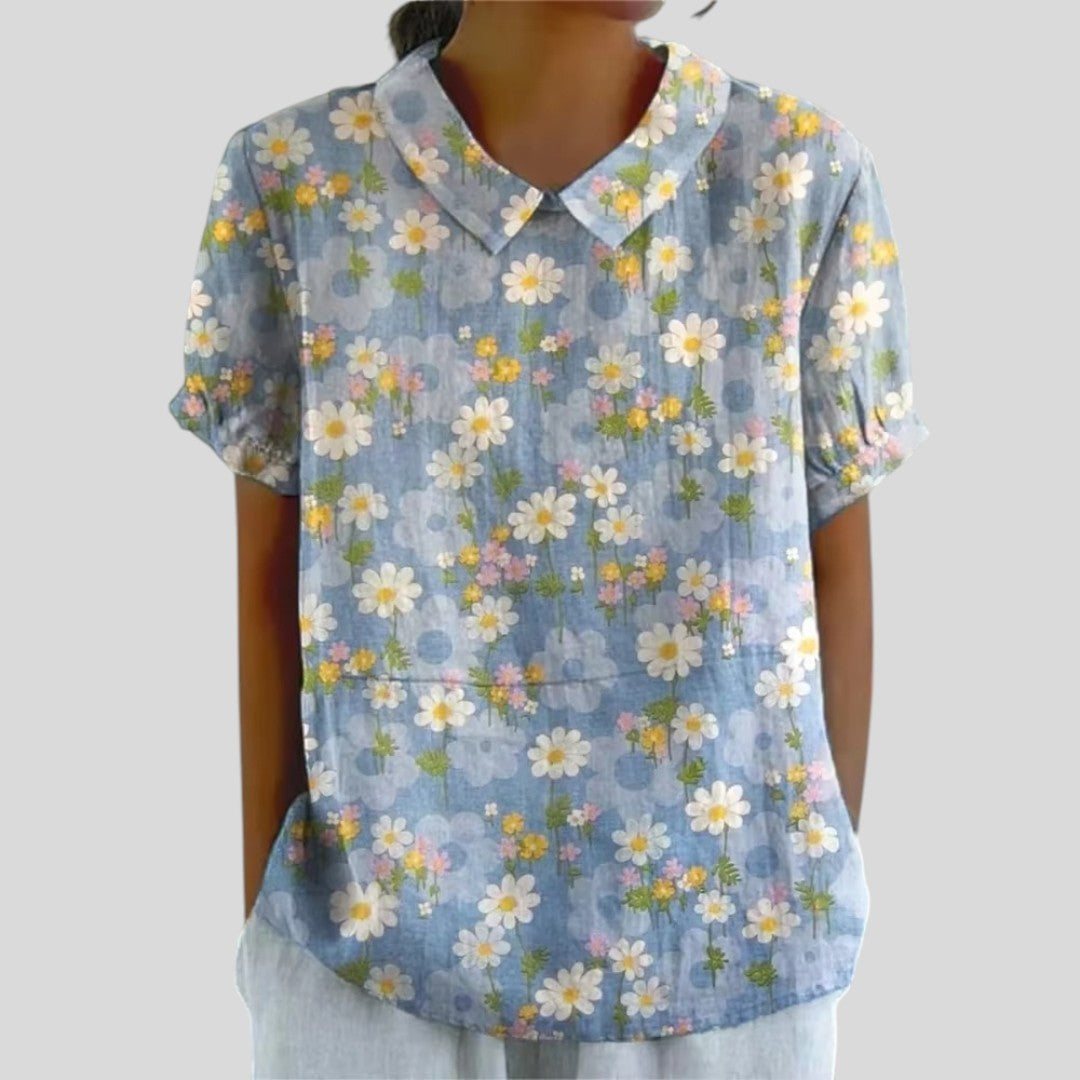 Norah | Classic Casual Floral Shirt