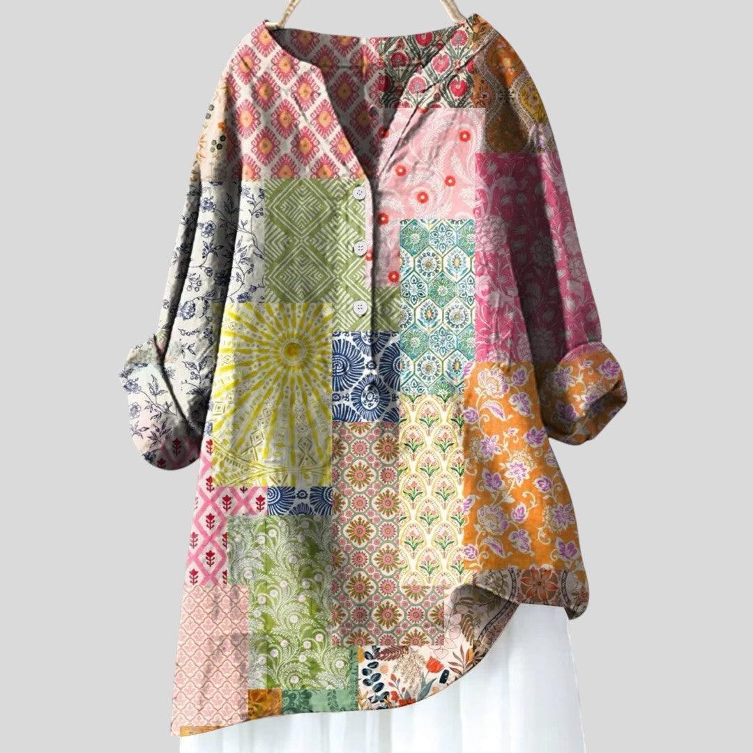 Caroline | Casual Elegant Floral Blouse