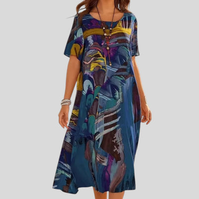 Elina | Refined Midi Summer Dress