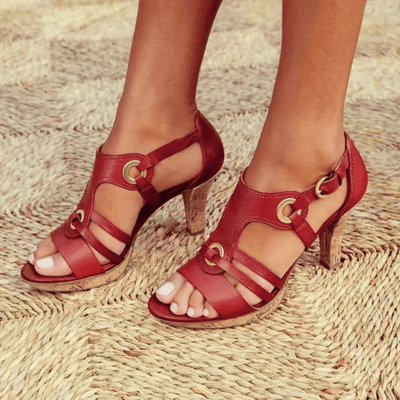 Szarina – Comfortable Heeled Sandals