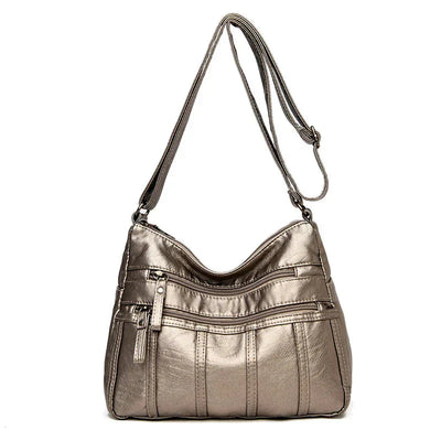 Oriana - Luxury PU Leather Multi-Layer Pockets Bag