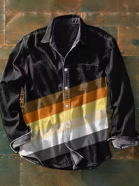 Silas - Graphic Statement Pocket Shirt