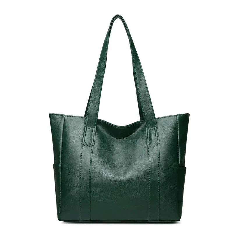 Xanthe - Classic Large Capacity Vegan Tote Bag
