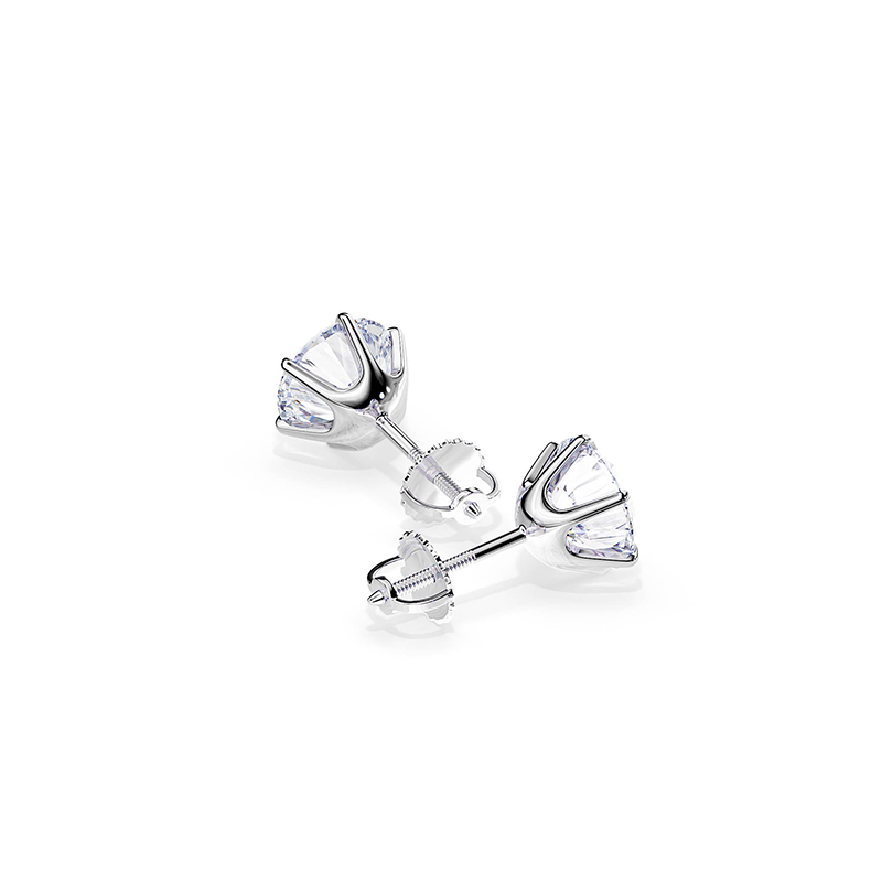 Tera Earrings | White Gold