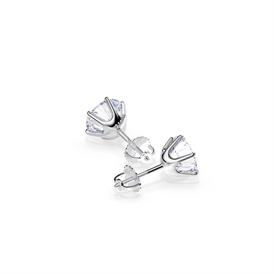 Tera Earrings | White Gold